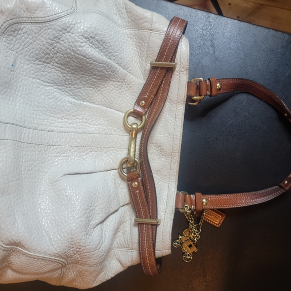 Coach used bag w wallet coin and key chain a four piece set - Picture 2 of 16